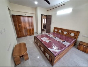 Master Bedroom in 3 BHK Apartment at K Raheja Reserve, Mohammadwadi – for Rent