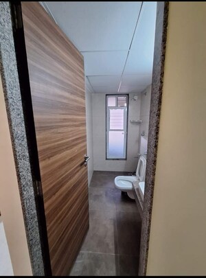 Bathroom in 3 BHK Apartment at K Raheja Reserve, Mohammadwadi – for Rent