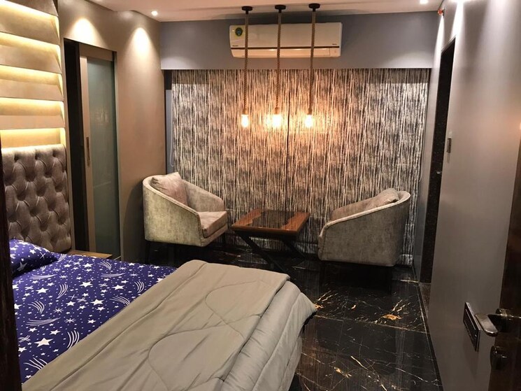 Master Bedroom, dgs-sheetal-om-jay-aradhana 5 Bedroom 2700 Sq.Ft. Apartment In Malad West Mumbai 7065523