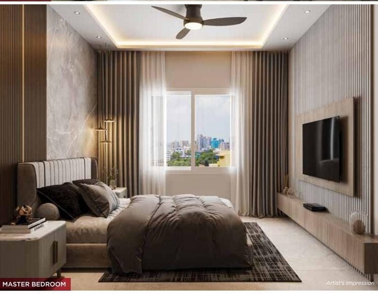 Bedroom, ajmera-78-lake-town 1 Bedroom 379 Sq.Ft. Apartment In Bhandup West Mumbai 7065594