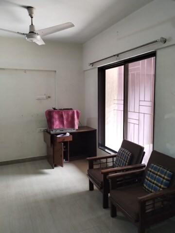 Living Room in 2 BHK Apartment at Aishwarya CHS Wakad, Wakad – for Sale