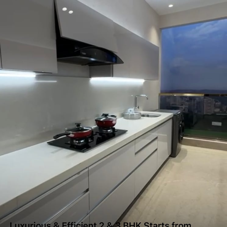 Kitchen, sunteck-crescent-park 2 Bedroom 646 Sq.Ft. Apartment In Shahad Thane 7066260