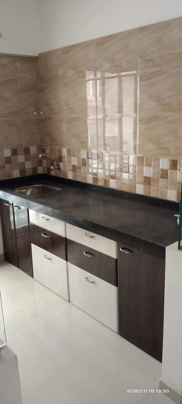 Kitchen in 2 BHK Apartment at S And S Emerald Tower A Wing, Vasai East – for Sale