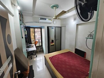 Master Bedroom in 1 BHK Apartment at Sunshine Commercial Complex, Nalasopara East – for Sale