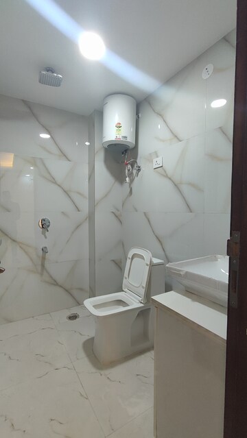 Bathroom in 3 BHK Builder Floor at Chattarpur – for Sale