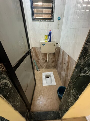 Bathroom in 1 BHK Apartment at Ganga Galaxy, Kamothe – for Sale