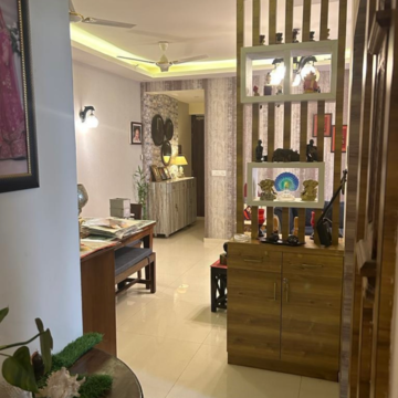 Living Room in 3 BHK Apartment at Sector 66 B – for Sale