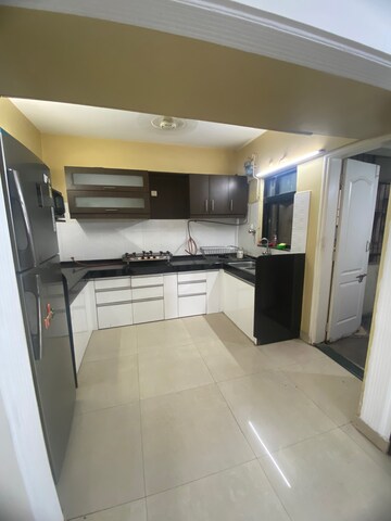 Kitchen in 2 BHK Apartment at Bramhacorp Emerald County, Kondhwa – for Rent
