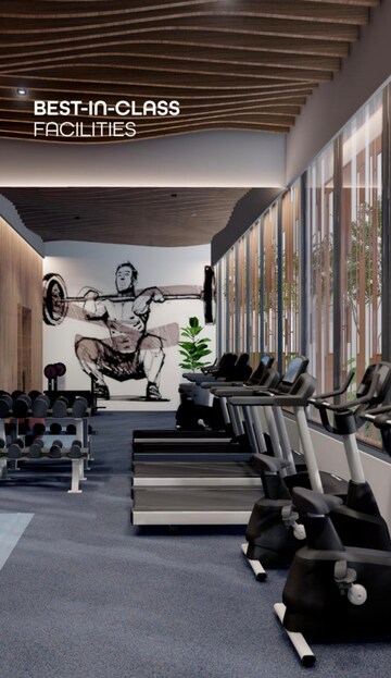 Gym in 2 BHK Apartment at Prabhat Bageshree, Goregaon East – for Sale