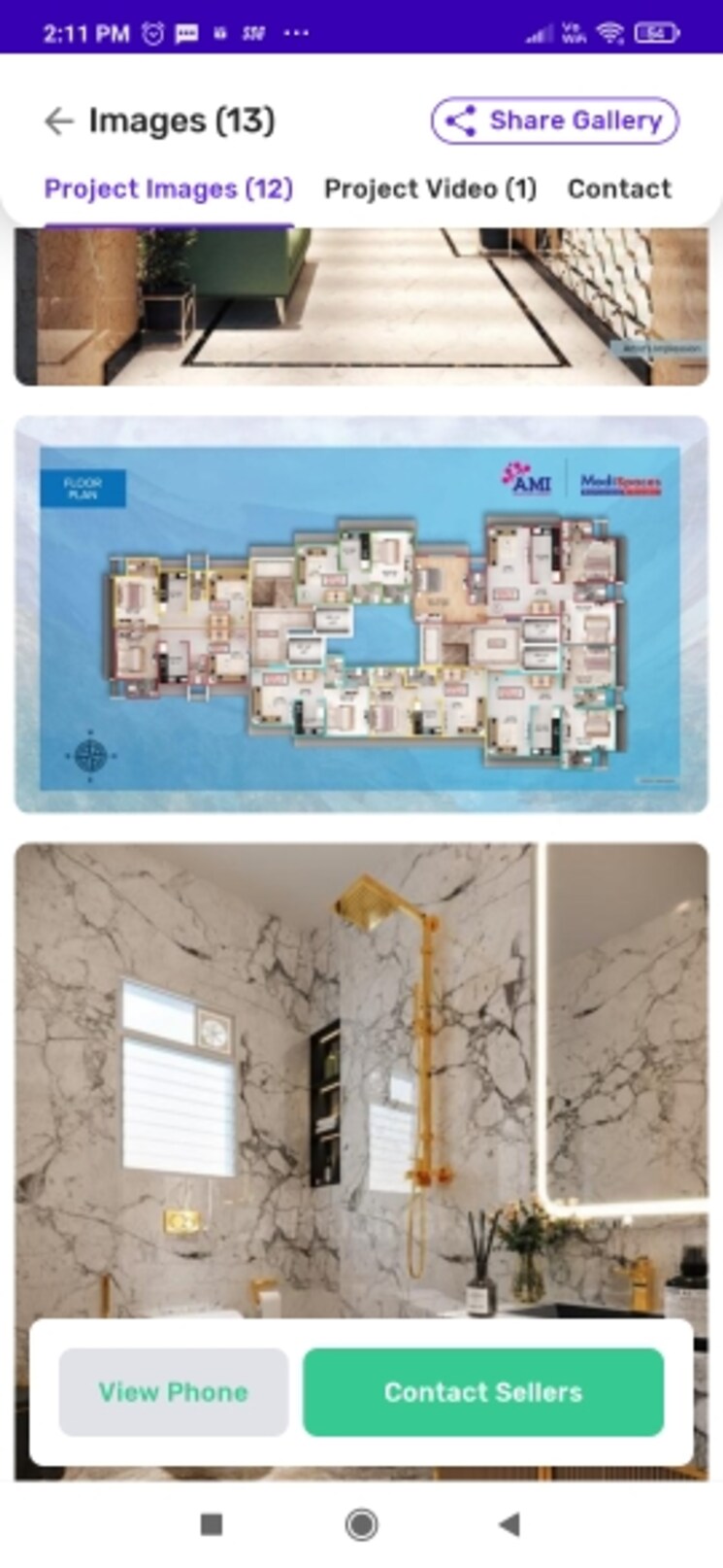 Master Plan, modispaces-valley-view 2 Bedroom 537 Sq.Ft. Apartment In Borivali West Mumbai 7069439