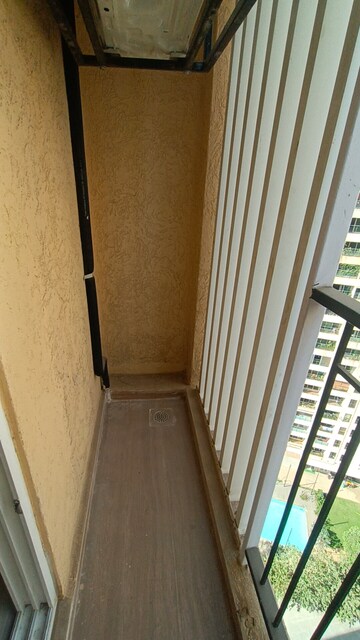 Balcony in 2 BHK Apartment at Rustomjee Azziano Wing D, Majiwada – for Sale