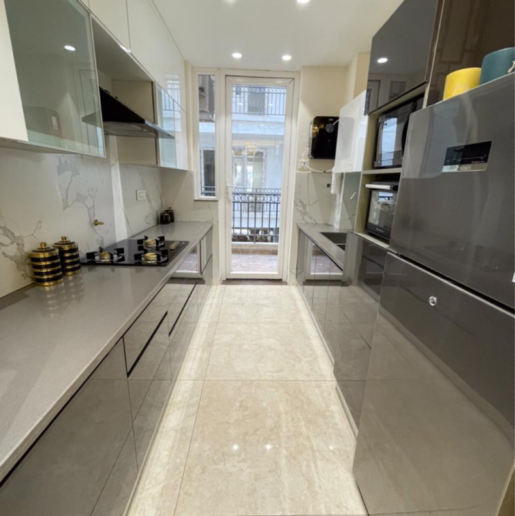 Kitchen, roseate-homes 3 Bedroom 1900 Sq.Ft. Apartment In Ghazipur Zirakpur 7076320