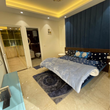 Bedroom in 3 BHK Apartment at Roseate Homes, Ghazipur – for Sale