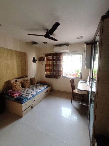 Living Room in 1 BHK Apartment at Om Sai Aaradhana, Dahisar East – for Sale