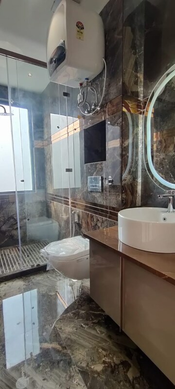Bathroom in 3 BHK Builder Floor at Ansal Sushant Lok I, Sector 43 – for Sale