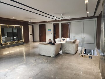 Living Room in 3 BHK Builder Floor at Ansal Sushant Lok I, Sector 43 – for Sale