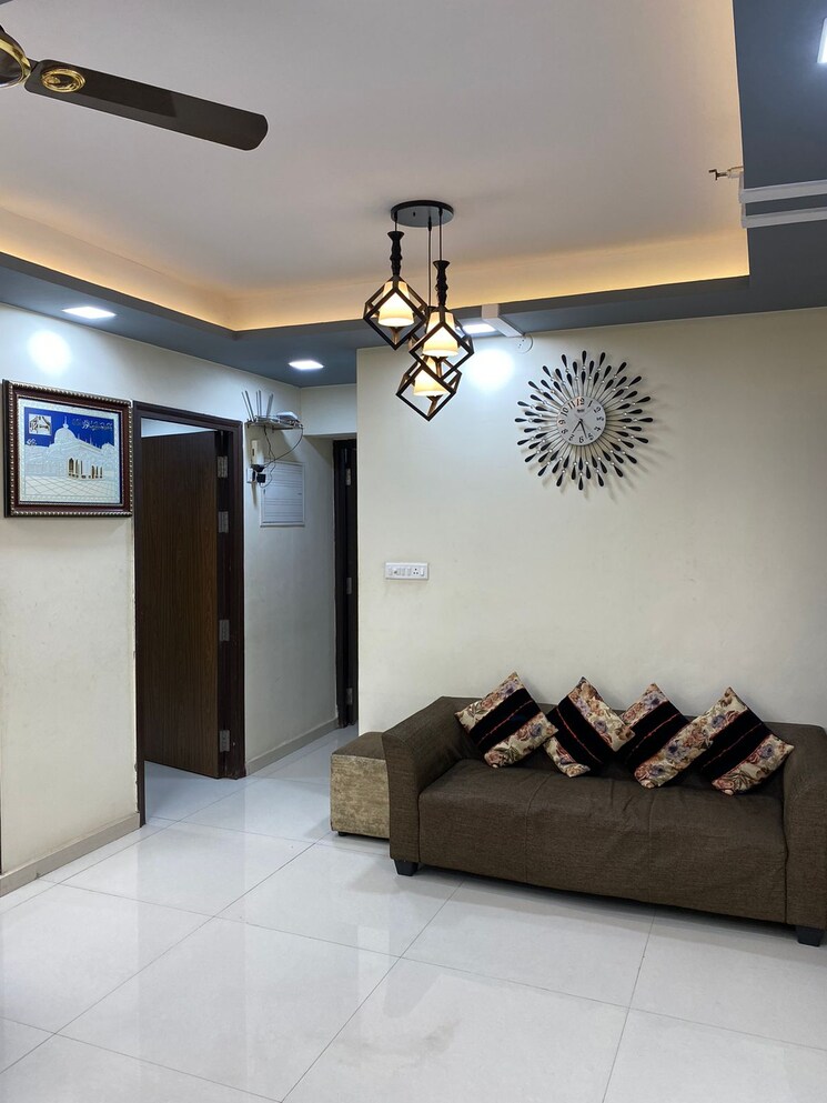 Living Room, dosti-planet-north-phase-2-dosti-jade 2 Bedroom 1050 Sq.Ft. Apartment In Shilphata Thane 7076798