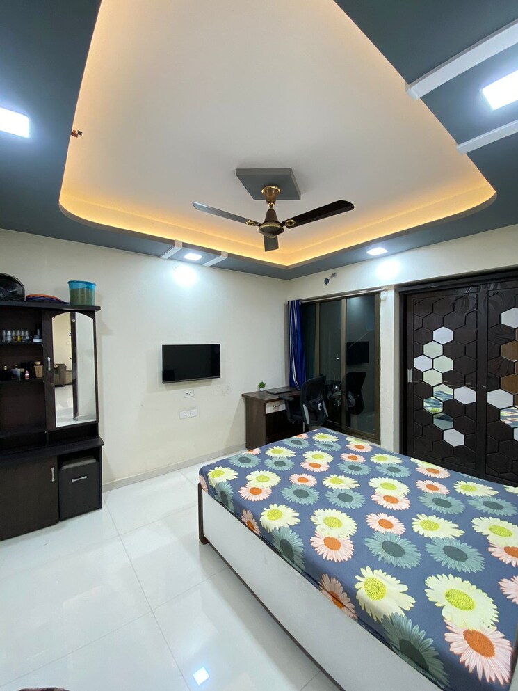 Master Bedroom, dosti-planet-north-phase-2-dosti-jade 2 Bedroom 1050 Sq.Ft. Apartment In Shilphata Thane 7076798