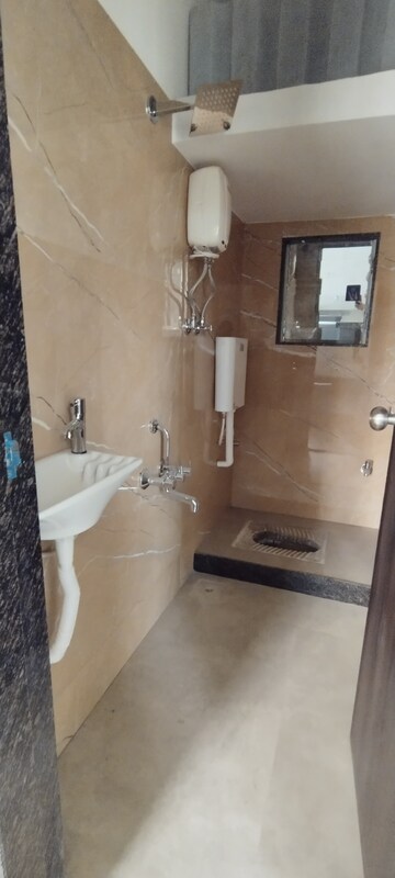 Bathroom in 1 BHK Apartment at Shree Zalawad Nagar CHS, Nalasopara East – for Sale