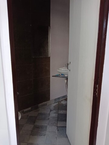 Bathroom in 1 BHK Builder Floor at Lajpat Nagar – for Rent