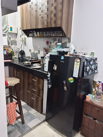 Kitchen in 1 BHK Builder Floor at Lajpat Nagar – for Rent
