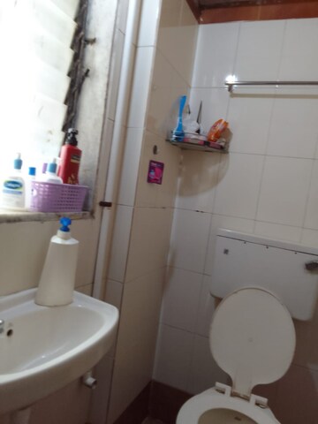 Bathroom in 2 BHK Apartment at Divya Srushti CHS, Kandivali West – for Rent