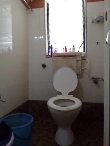 Bathroom in 2 BHK Apartment at Divya Srushti CHS, Kandivali West – for Rent