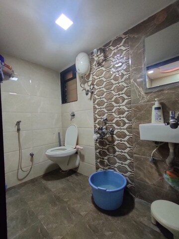 Bathroom in 2 BHK Apartment at Shree Shakun Greens, Virar West – for Sale