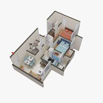 2 BHK Apartment For Resale in Kalpataru Paramount Kapur Bawdi Thane 7079203
