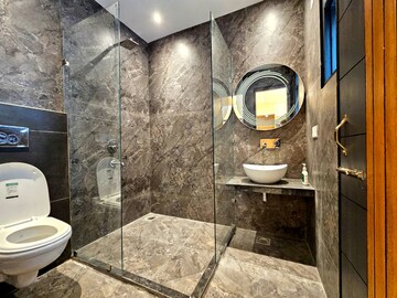 Bathroom in 3 BHK Builder Floor at Tdi City – for Sale