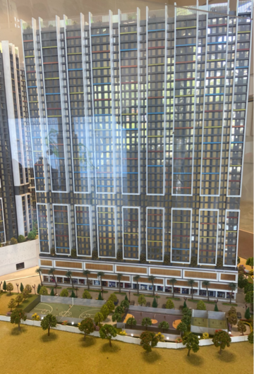 3.5 BHK Apartment – Exterior View View at Haware My First Home, Shilphata - for Sale