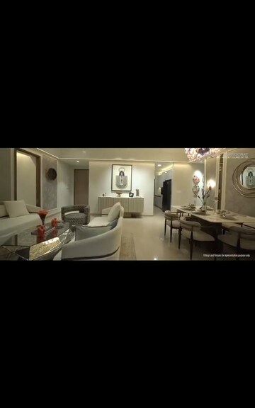 Living Room in 4 BHK Apartment at Godrej Aristocrat, Sector 49 – for Sale