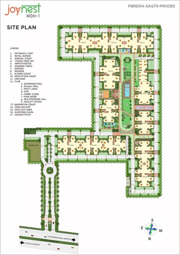 Master Plan in 2 BHK Apartment at International Airport Road – for Sale