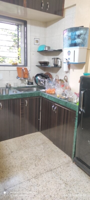 Kitchen in 3 BHK Apartment at Hasthinapuram Society, Katraj – for Sale