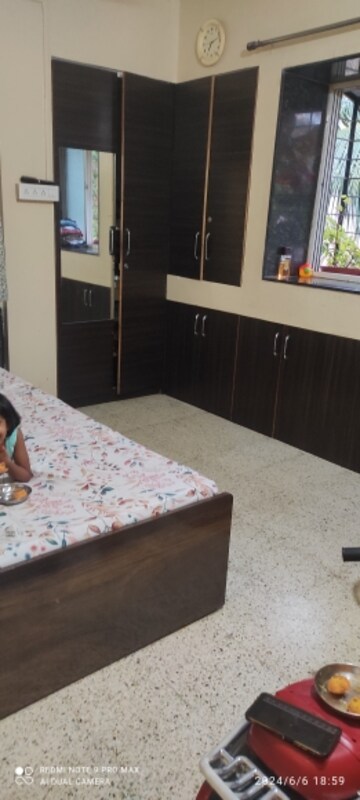 Bedroom in 3 BHK Apartment at Hasthinapuram Society, Katraj – for Sale