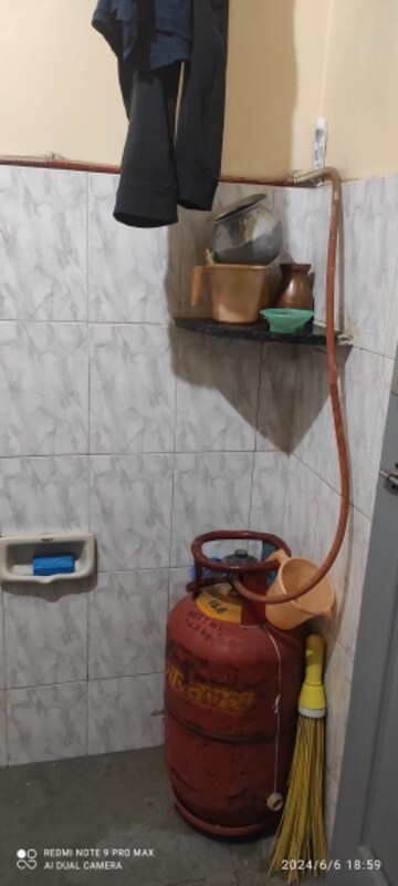 Bathroom in 3 BHK Apartment at Hasthinapuram Society, Katraj – for Sale