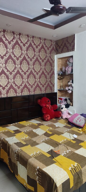 Living Room in 2 BHK Apartment at Vasundhara Enclave – for Sale