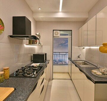 Kitchen in 3 BHK Apartment at Rustomjee La Vie, Majiwada – for Sale