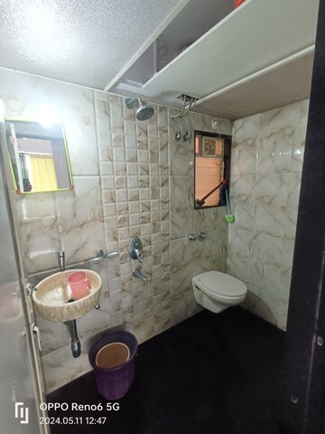 Bathroom in 1 BHK Apartment at Dimple La Belleza, Borivali East – for Sale