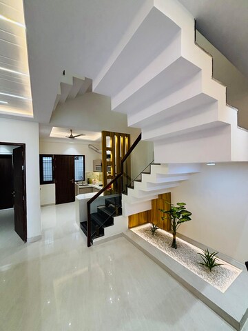 Staircase in 4 BHK Villa at Gandhi Path – for Sale