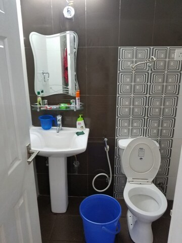 Bathroom in 2 BHK Apartment at Amrapali Zodiac, Sector 120 – for Sale