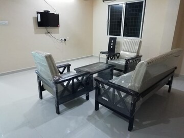 Living Room in 3 BHK Apartment at Casa Shaila Apartments, Banjara Hills – for Sale