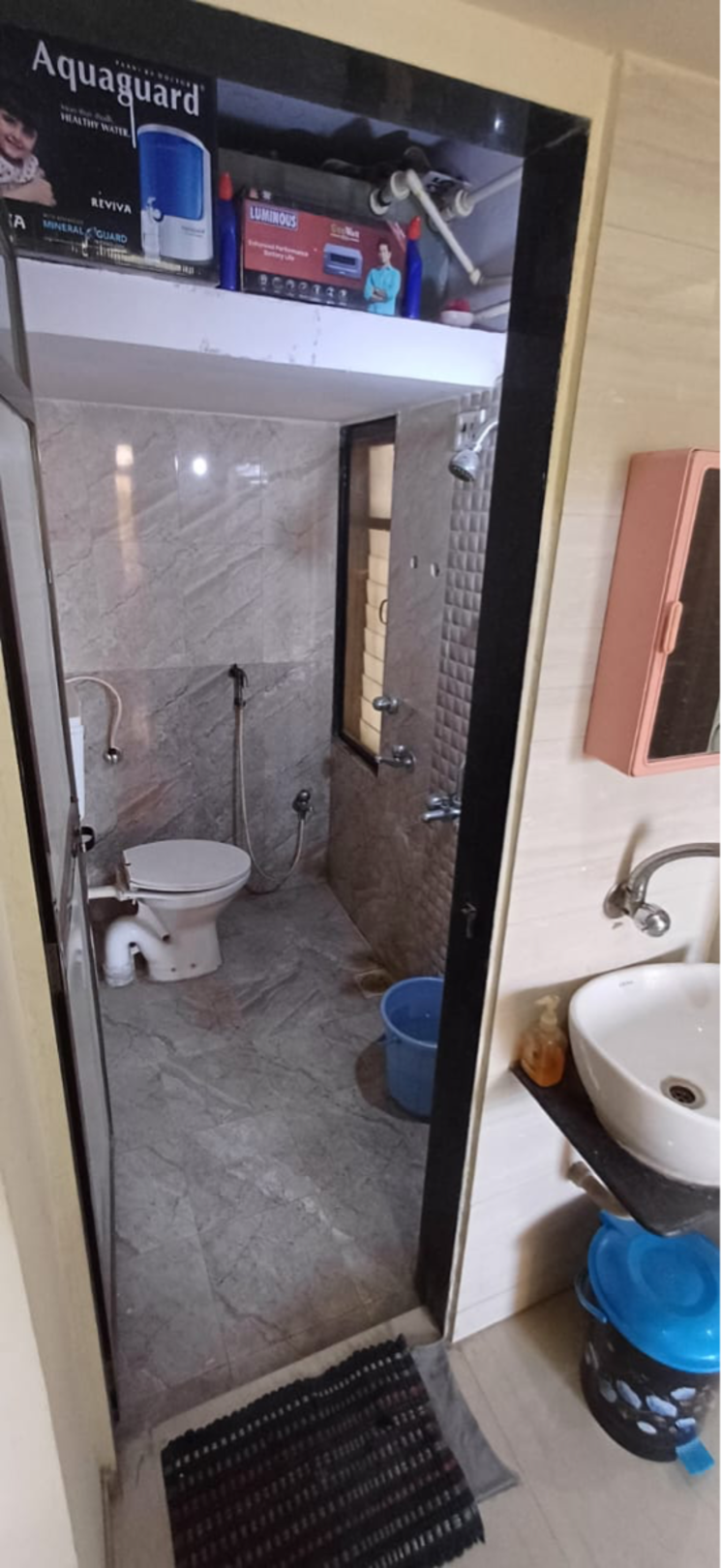 Bathroom, mahaveer-river-valley-tower 1 Bedroom 650 Sq.Ft. Apartment In Wayle Nagar Thane 7086519