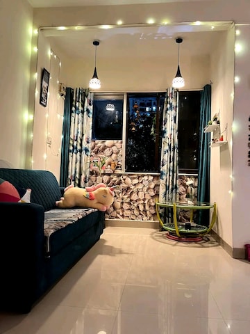 Living Room in 1 BHK Apartment at Agarwal Krish Garden, Nalasopara West – for Sale