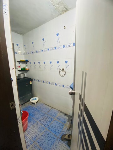 Bathroom in 1 BHK Apartment at Parmar Residency, Kondhwa – for Sale