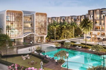 Swimming Pool in 2.5 BHK Apartment at Smart World Orchard, Sector 61 – for Sale