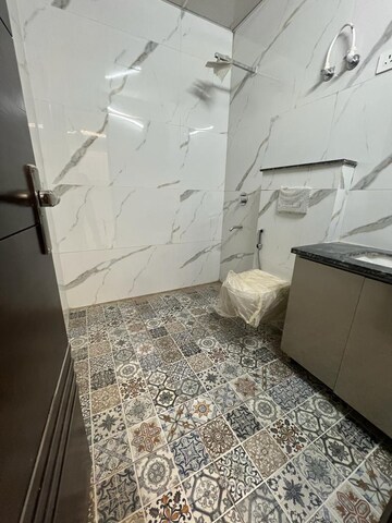 Kitchen in 3 BHK Apartment at KM Residency, Raj Nagar Extension – for Sale