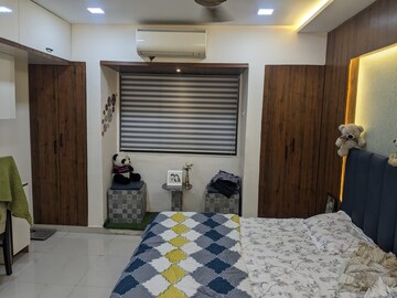 Master Bedroom in 2 BHK Apartment at Channel Tower, Kopar Khairane – for Sale