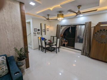 Living Room in 2 BHK Apartment at Channel Tower, Kopar Khairane – for Sale