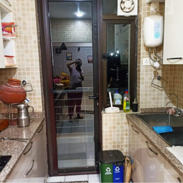 Kitchen in 2.5 BHK Apartment at Godrej Icon, Sector 88a – for Sale